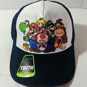 Super mario and friends youth hat